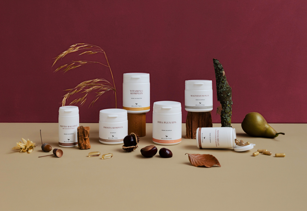 Hochwertige Vitamine & kraftvolle Kräuter Hochwertige Vitamine & kraftvolle Kräuter