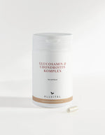 Allvital Glucosamin und Chondroitin Komplex unterstützt die Kollagenbildung und wird ergänzt mit MSM, der Aminosäure L-Lysin und den Vitaminen C, D3 und B12.  Allvital Glucosamin und Chondroitin Komplex unterstützt die Kollagenbildung und wird ergänzt mit MSM, der Aminosäure L-Lysin und den Vitaminen C, D3 und B12.