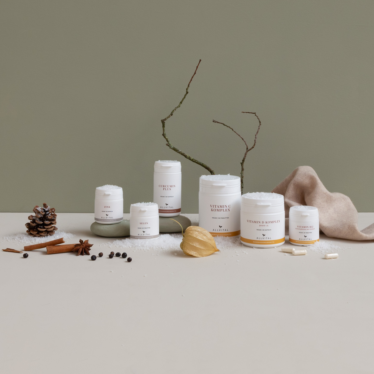 Hochwertige Vitamine & kraftvolle Kräuter