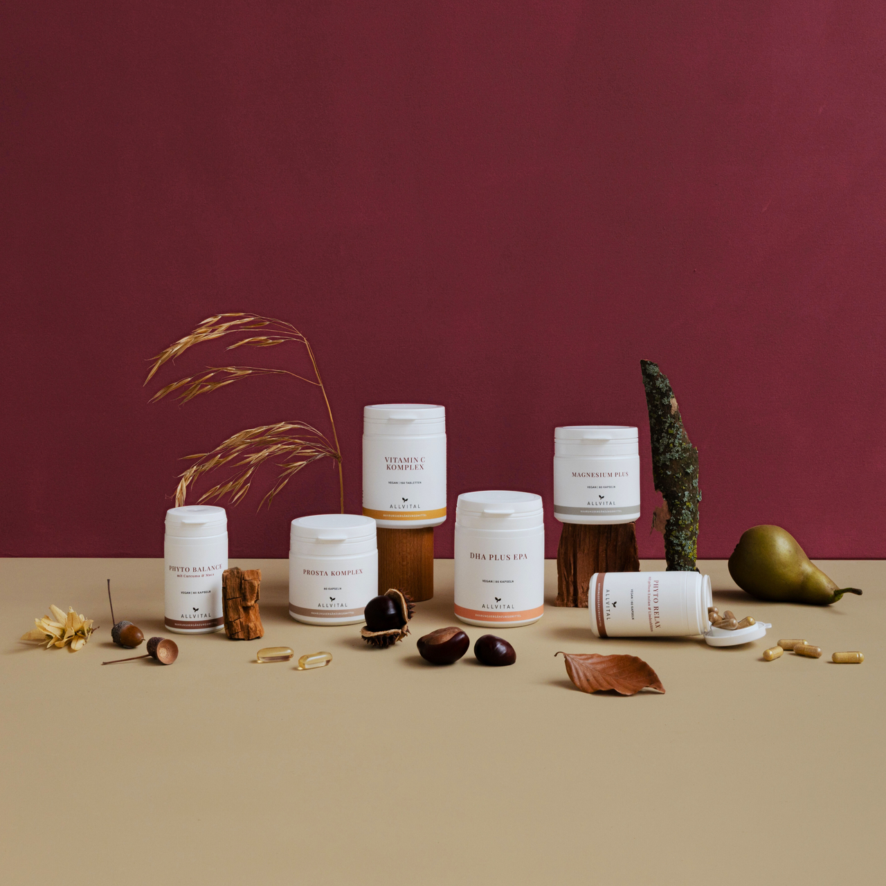 Hochwertige Vitamine & kraftvolle Kräuter