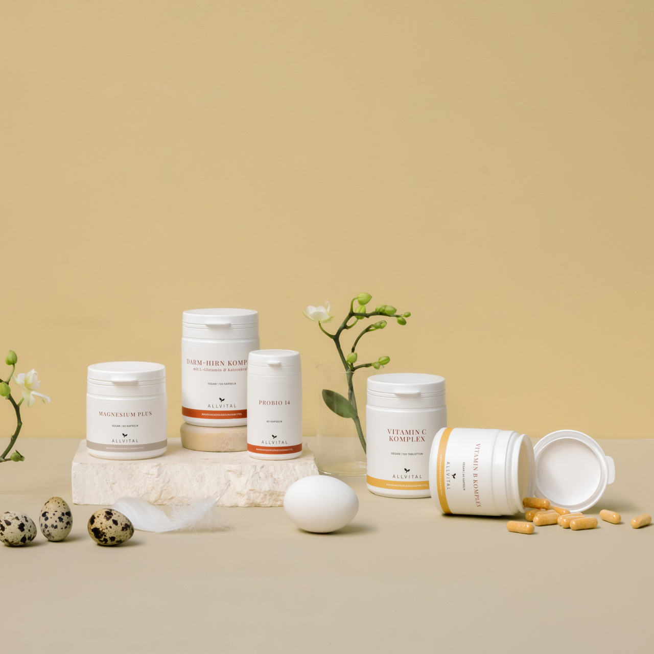 Hochwertige Vitamine & kraftvolle Kräuter