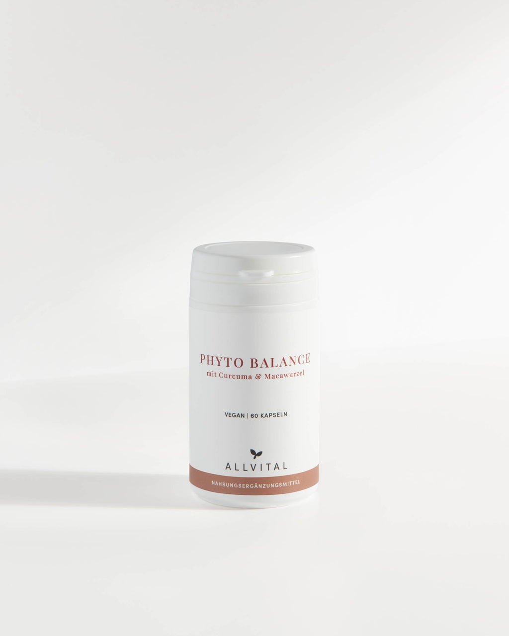 Allvital Phyto Balance mit Kurkuma und Macawurzel. Curcumin hat antioxidative und immunstärkenden Eigenschaften. Maca wirkt hormonausgleichend.